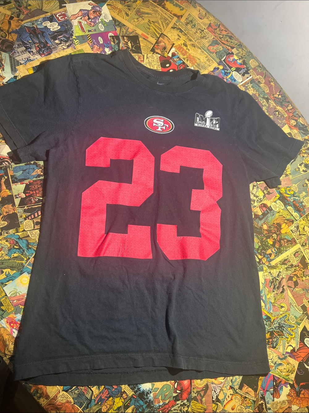 Nike Mccaffrey Super Bowl Tee (S) View 3